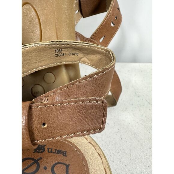 BOC Born Concept Sandals Womens 10 M TStraps Slingback Thongs Flats C63941 Brown - Picture 8 of 8